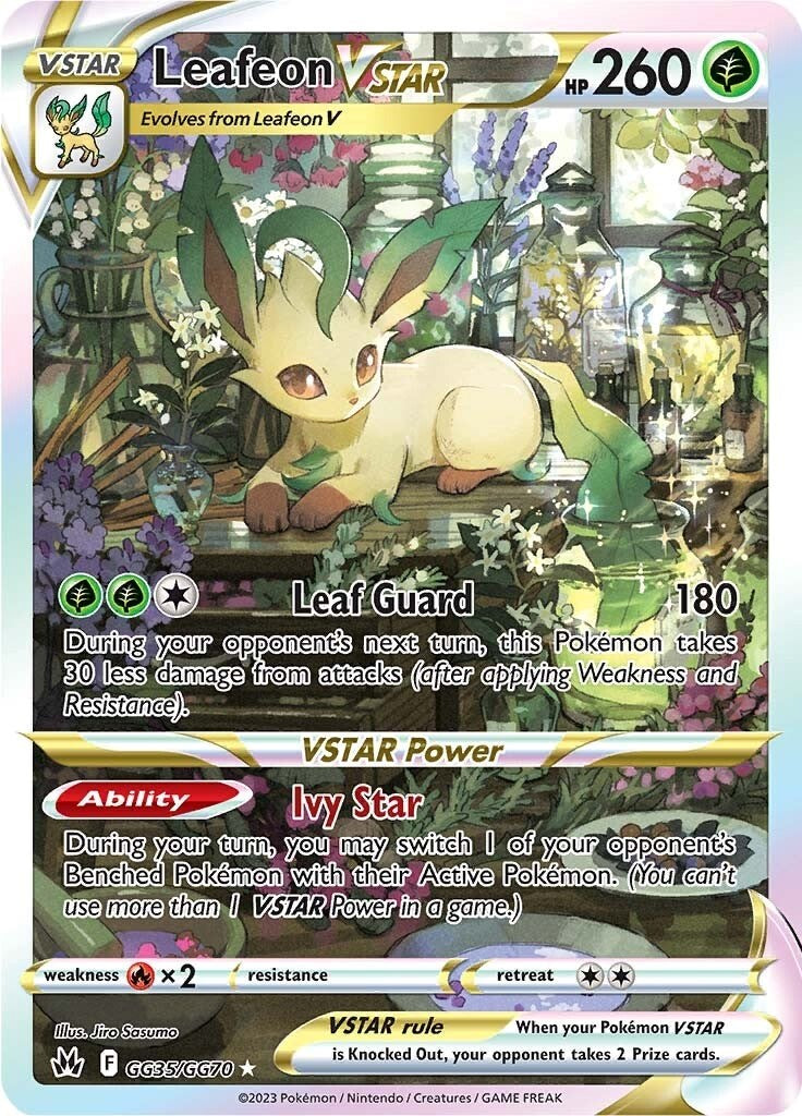 Leafeon VSTAR (GG35/GG70) [Sword & Shield: Crown Zenith] | Gear Gaming Fayetteville