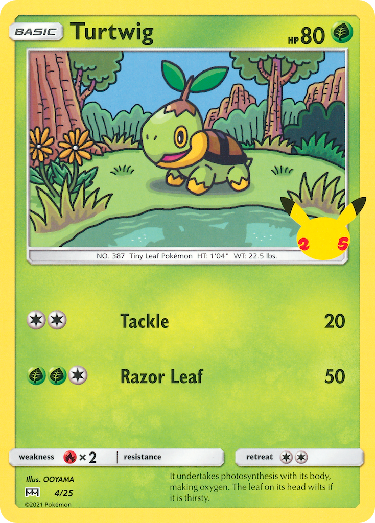 Turtwig (4/25) [McDonald's 25th Anniversary] | Gear Gaming Fayetteville