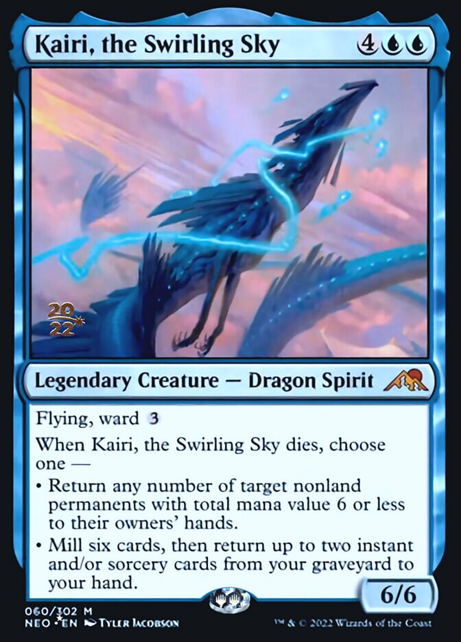 Kairi, the Swirling Sky [Kamigawa: Neon Dynasty Prerelease Promos] | Gear Gaming Fayetteville