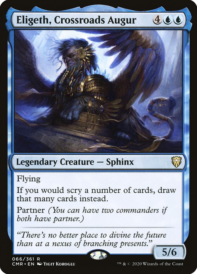 Eligeth, Crossroads Augur [Commander Legends] | Gear Gaming Fayetteville