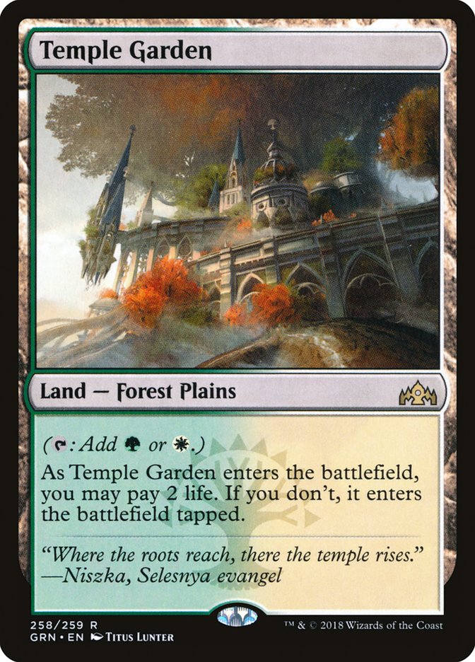 Temple Garden [Guilds of Ravnica] | Gear Gaming Fayetteville