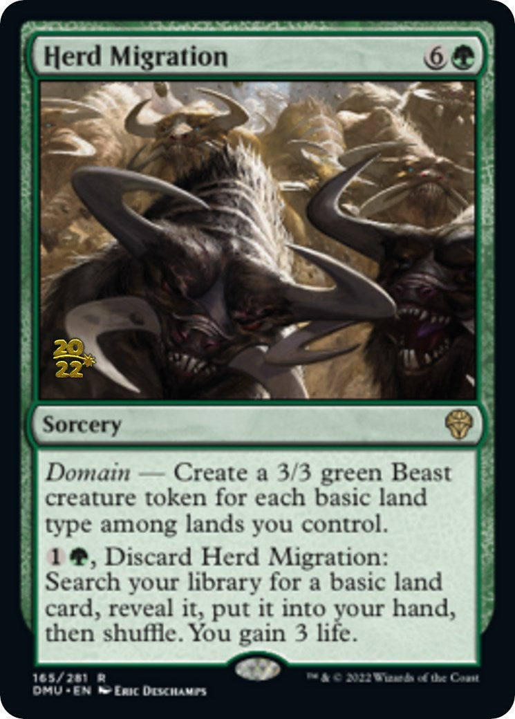 Herd Migration [Dominaria United Prerelease Promos] | Gear Gaming Fayetteville