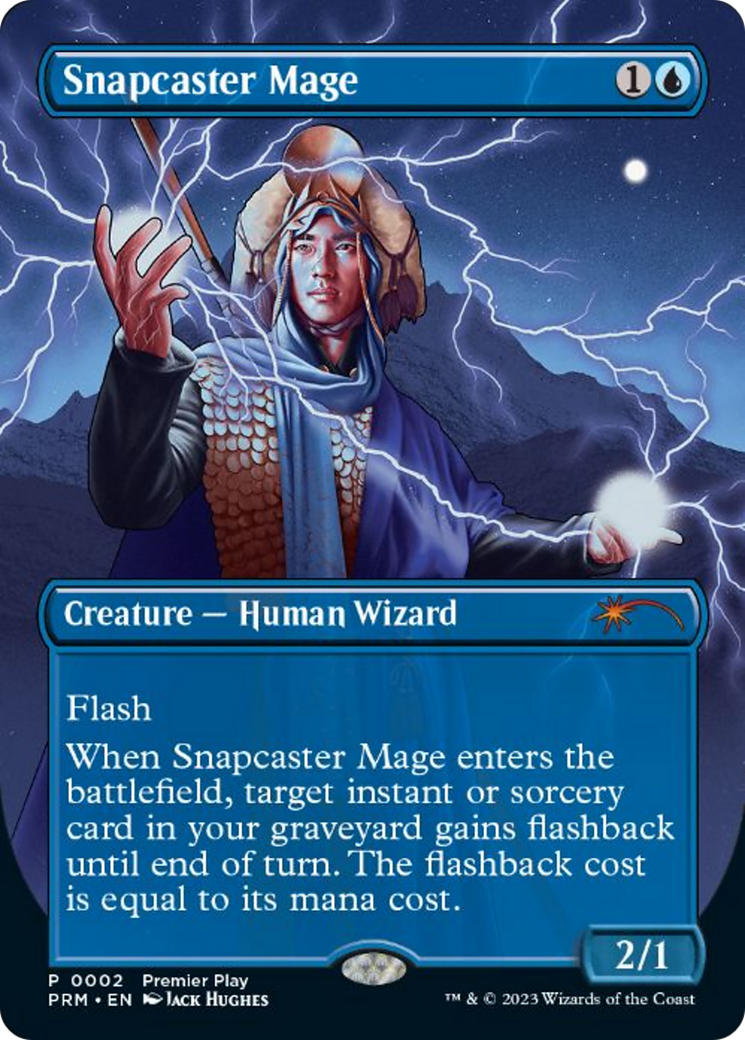 Snapcaster Mage (Borderless Alternate Art) [Regional Championship Qualifiers 2023] | Gear Gaming Fayetteville