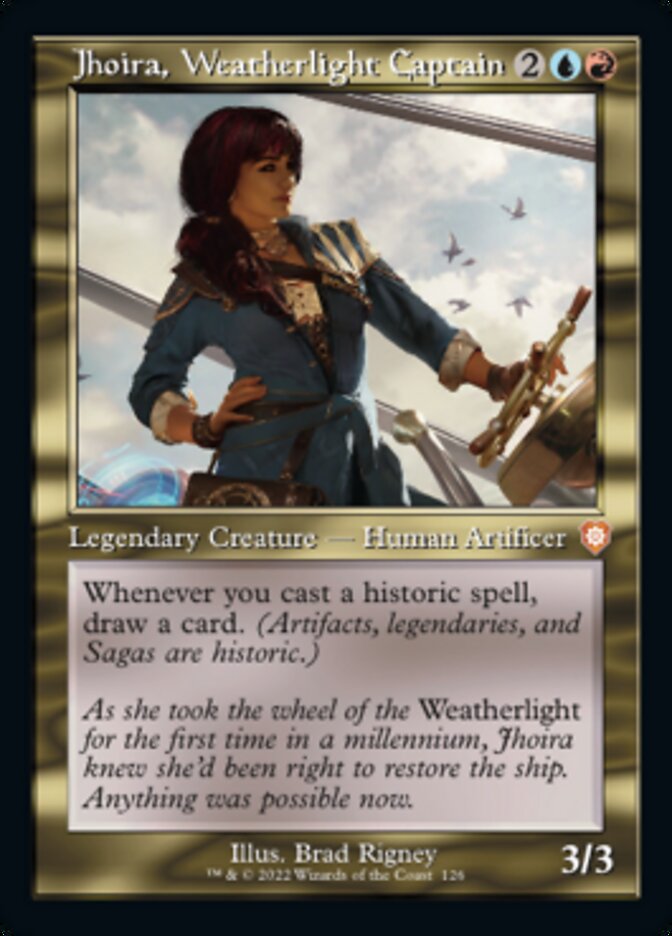 Jhoira, Weatherlight Captain (Retro) [The Brothers' War Commander] | Gear Gaming Fayetteville