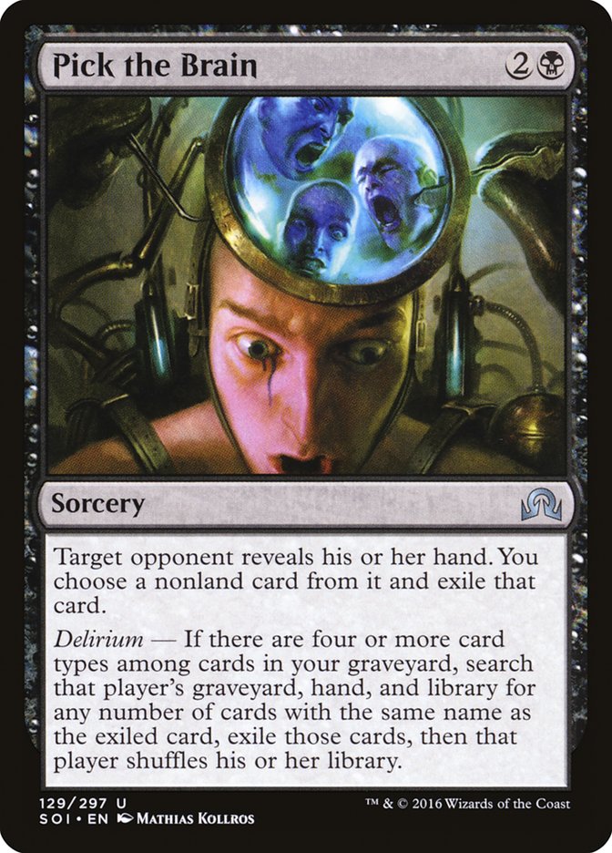 Pick the Brain [Shadows over Innistrad] | Gear Gaming Fayetteville