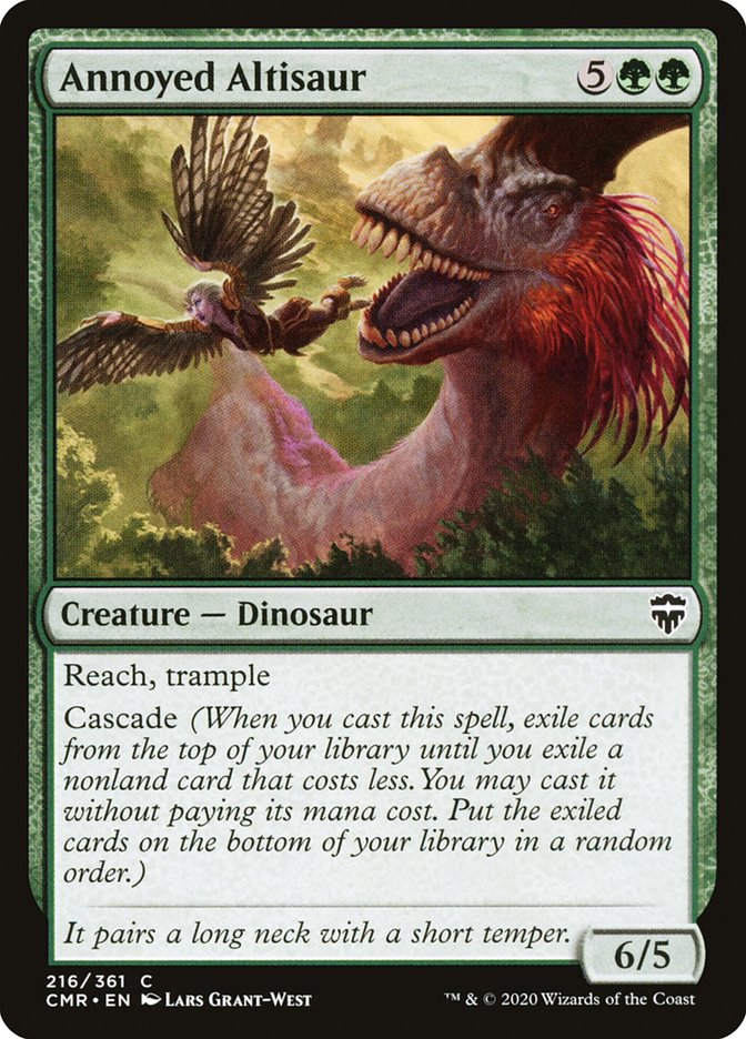 Annoyed Altisaur [Commander Legends] | Gear Gaming Fayetteville