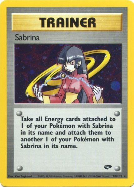 Sabrina (20/132) [Gym Challenge Unlimited] | Gear Gaming Fayetteville