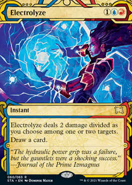 Electrolyze (Foil Etched) [Strixhaven: School of Mages Mystical Archive] | Gear Gaming Fayetteville