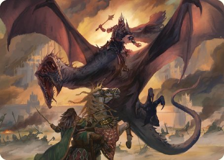 Witch-king, Bringer of Ruin Art Card [The Lord of the Rings: Tales of Middle-earth Art Series] | Gear Gaming Fayetteville