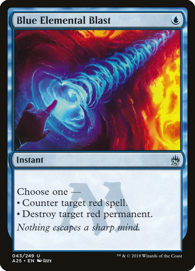 Blue Elemental Blast [Masters 25] | Gear Gaming Fayetteville