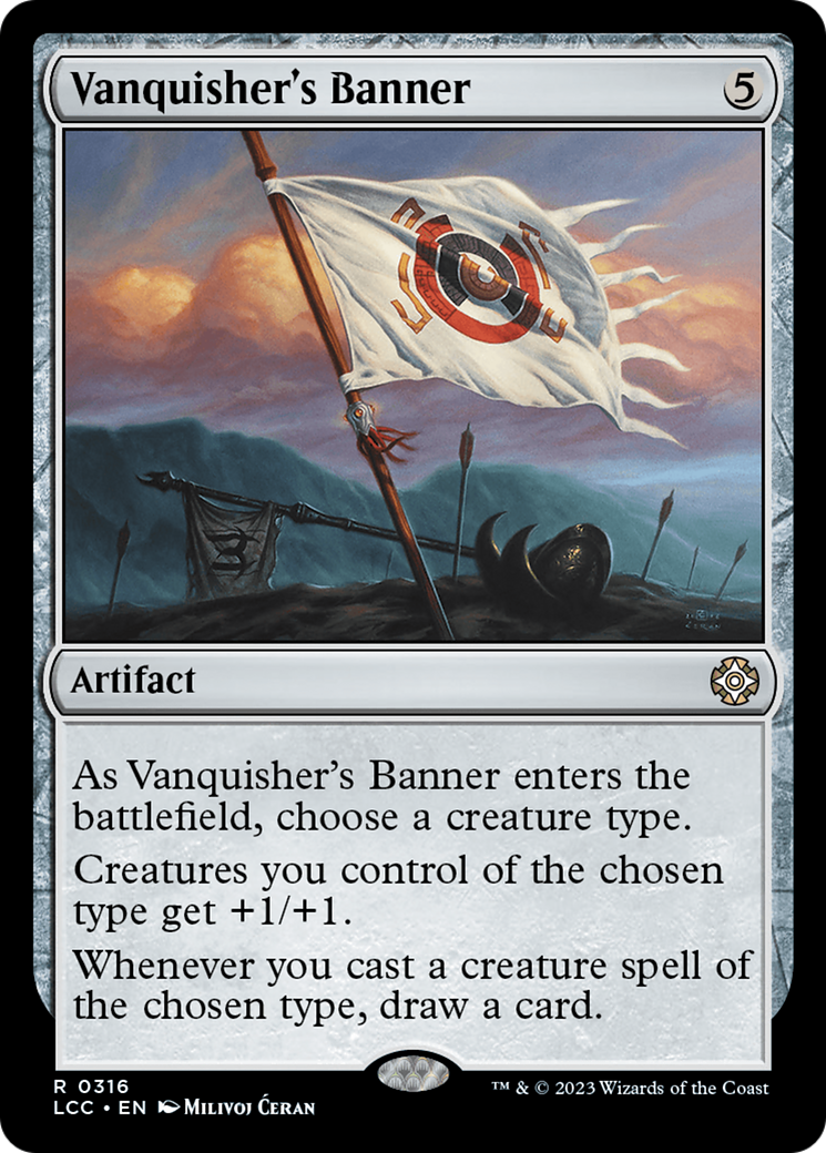 Vanquisher's Banner [The Lost Caverns of Ixalan Commander] | Gear Gaming Fayetteville