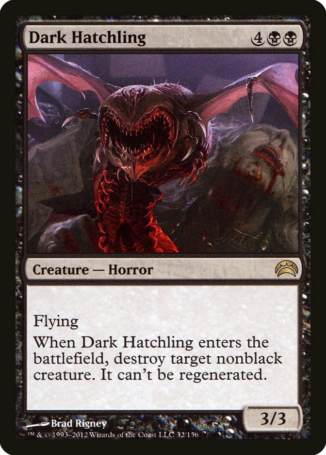 Dark Hatchling [Planechase 2012] | Gear Gaming Fayetteville