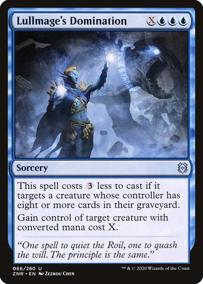Lullmage's Domination [Zendikar Rising] | Gear Gaming Fayetteville