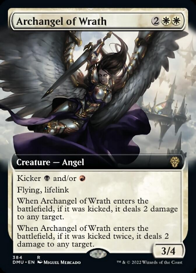 Archangel of Wrath (Extended Art) [Dominaria United] | Gear Gaming Fayetteville