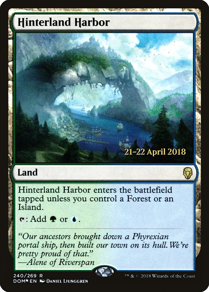 Hinterland Harbor [Dominaria Prerelease Promos] | Gear Gaming Fayetteville