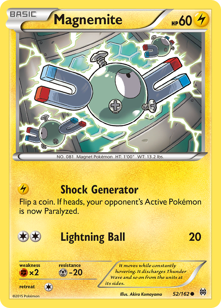 Magnemite (52/162) [XY: BREAKthrough] | Gear Gaming Fayetteville