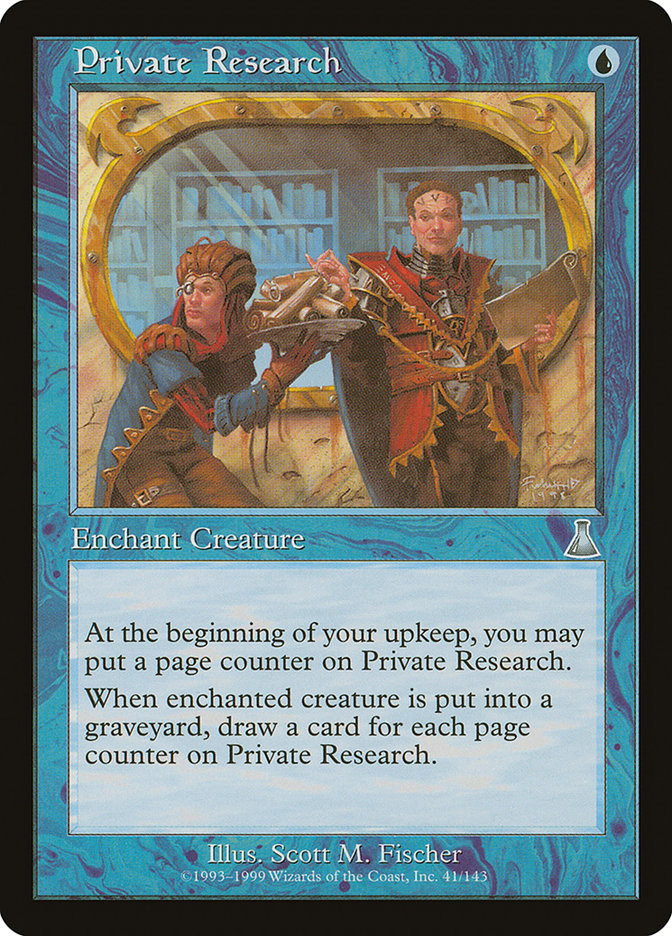 Private Research [Urza's Destiny] | Gear Gaming Fayetteville