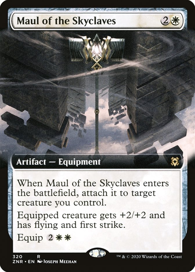 Maul of the Skyclaves (Extended Art) [Zendikar Rising] | Gear Gaming Fayetteville