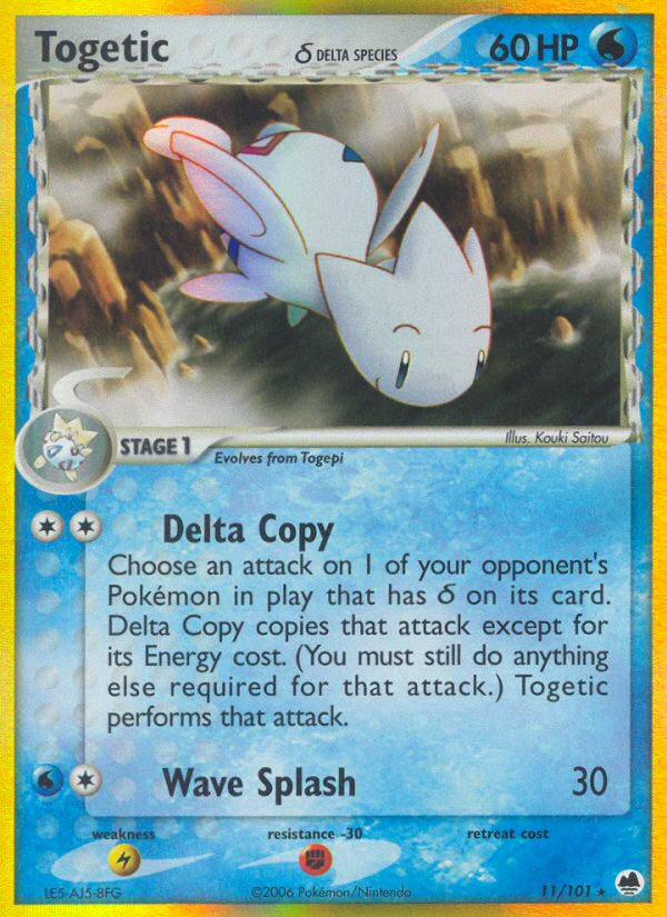 Togetic (11/101) (Delta Species) [EX: Dragon Frontiers] | Gear Gaming Fayetteville