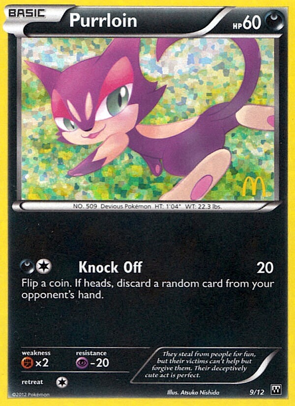 Purrloin (9/12) [McDonald's Promos: 2012 Collection] | Gear Gaming Fayetteville