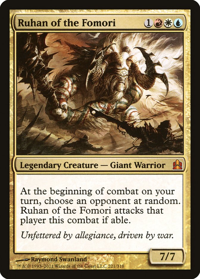 Ruhan of the Fomori [Commander 2011] | Gear Gaming Fayetteville