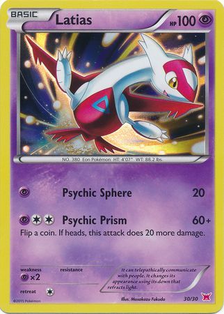 Latias (30/30) [XY: Trainer Kit 2 - Latias] | Gear Gaming Fayetteville