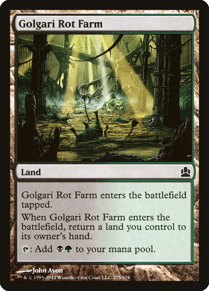 Golgari Rot Farm [Commander 2011] | Gear Gaming Fayetteville