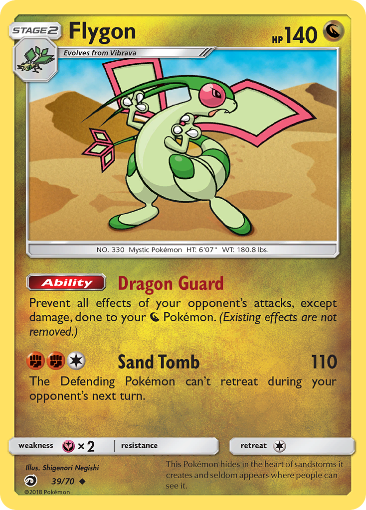 Flygon (39/70) [Sun & Moon: Dragon Majesty] | Gear Gaming Fayetteville