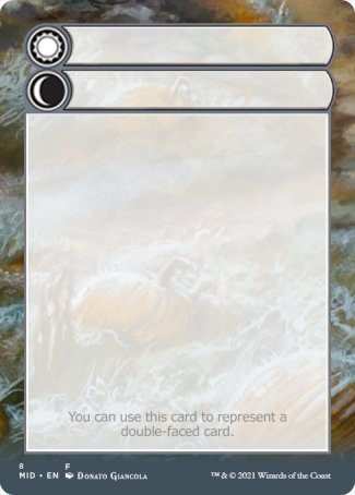 Helper Card (8/9) [Innistrad: Midnight Hunt Tokens] | Gear Gaming Fayetteville