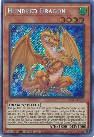 Hundred Dragon [DLCS-EN146] Secret Rare | Gear Gaming Fayetteville