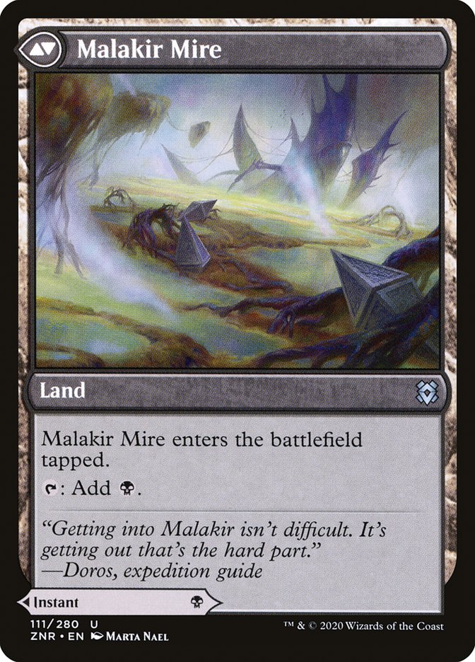Malakir Rebirth // Malakir Mire [Zendikar Rising] | Gear Gaming Fayetteville