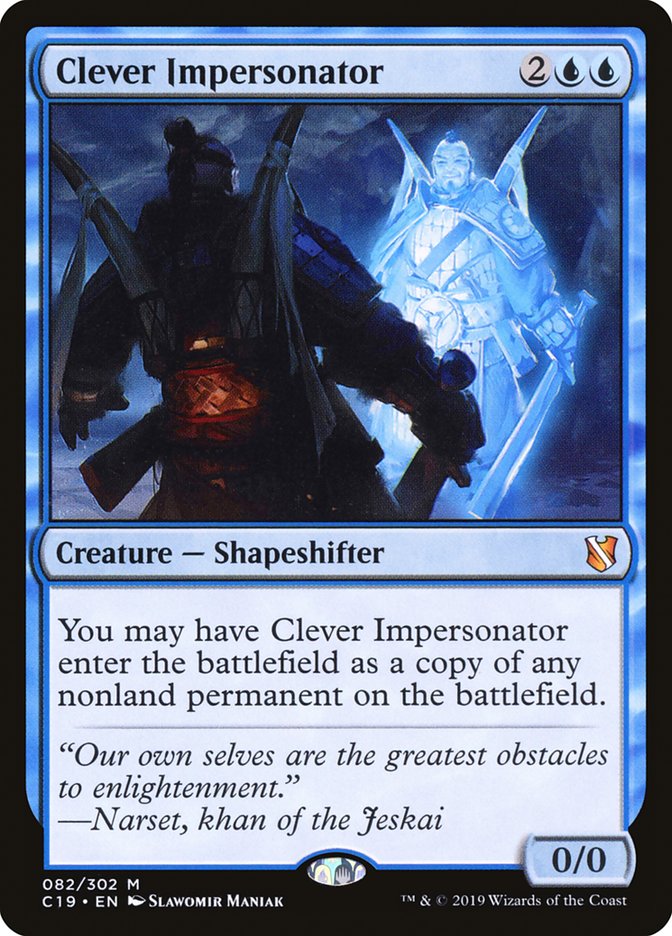 Clever Impersonator [Commander 2019] | Gear Gaming Fayetteville