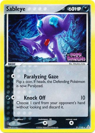 Sableye (31/110) (Stamped) [EX: Holon Phantoms] | Gear Gaming Fayetteville