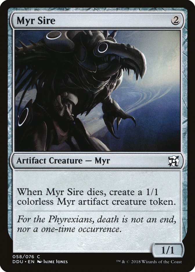 Myr Sire [Duel Decks: Elves vs. Inventors] | Gear Gaming Fayetteville