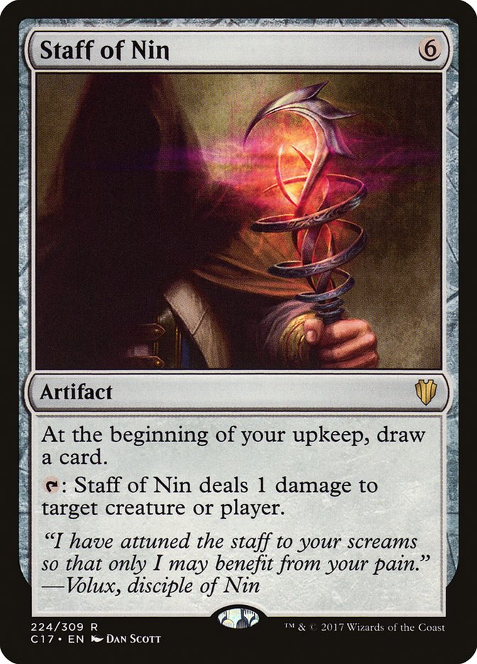 Staff of Nin [Commander 2017] | Gear Gaming Fayetteville