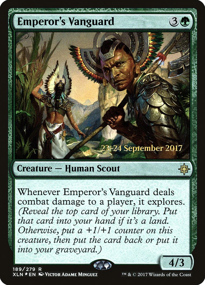 Emperor's Vanguard [Ixalan Prerelease Promos] | Gear Gaming Fayetteville