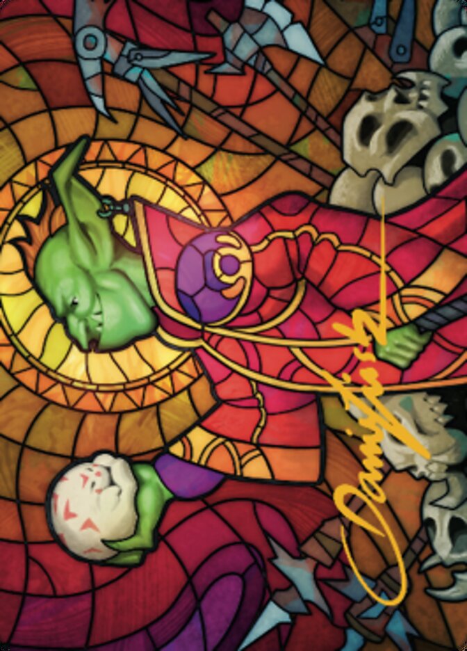 Squee, Dubious Monarch Art Card (Gold-Stamped Signature) [Dominaria United Art Series] | Gear Gaming Fayetteville