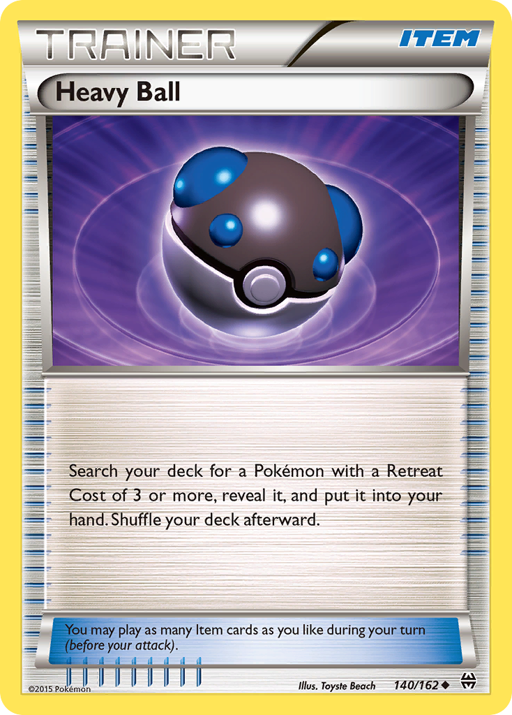 Heavy Ball (140/162) [XY: BREAKthrough] | Gear Gaming Fayetteville