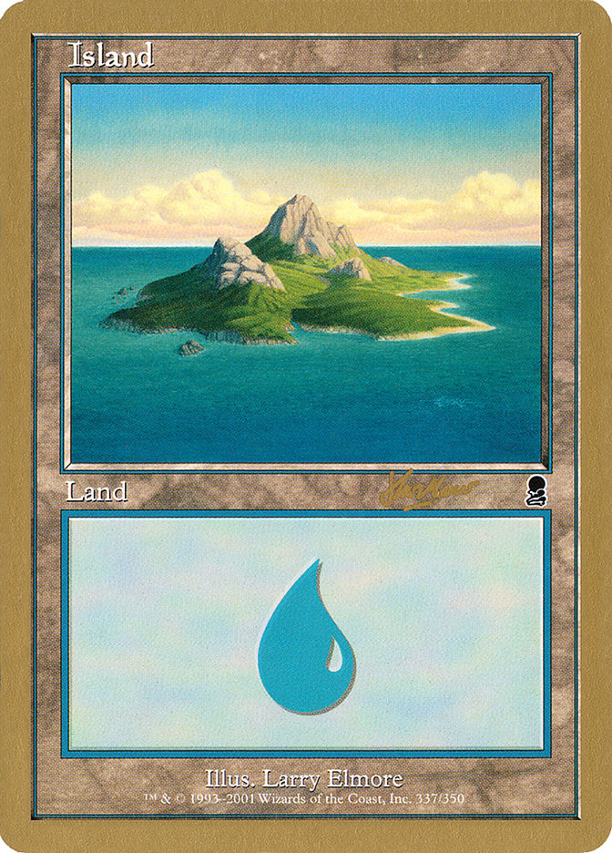 Island (shh337) (Sim Han How) [World Championship Decks 2002] | Gear Gaming Fayetteville