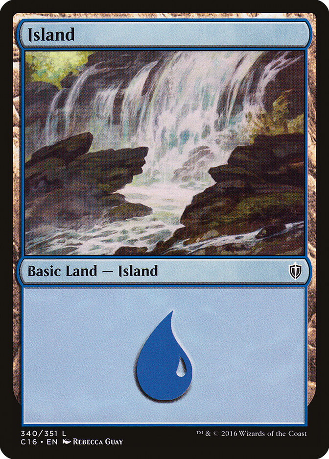 Island (340) [Commander 2016] | Gear Gaming Fayetteville