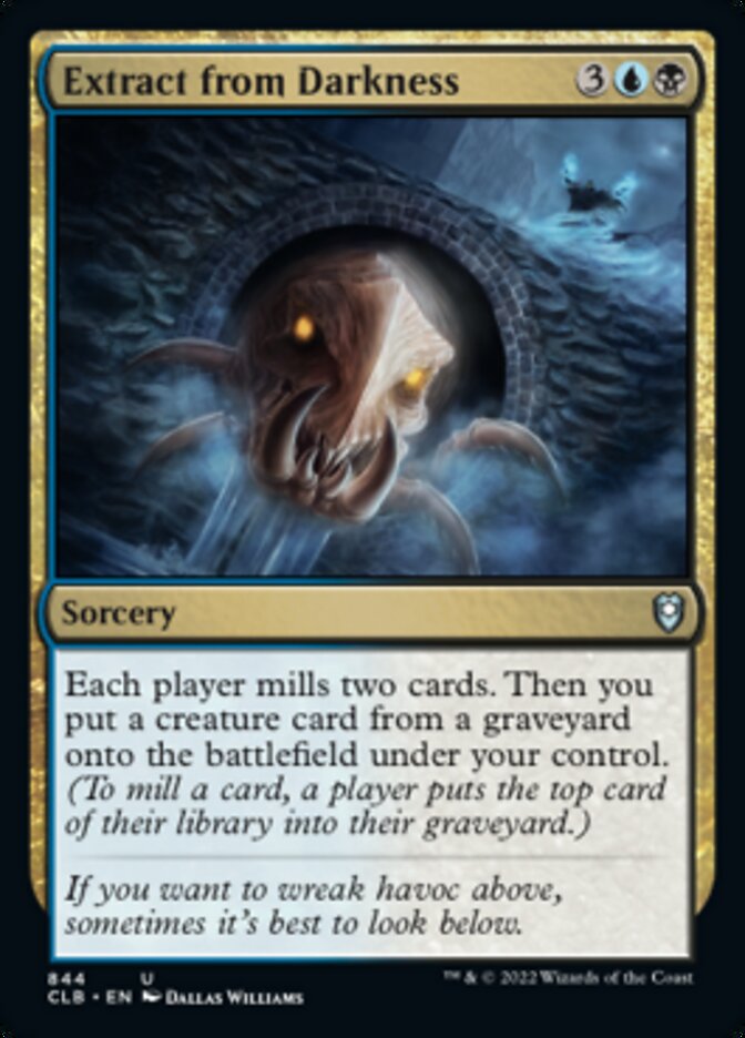 Extract from Darkness [Commander Legends: Battle for Baldur's Gate] | Gear Gaming Fayetteville