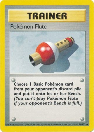 Pokemon Flute (86/102) [Base Set Unlimited] | Gear Gaming Fayetteville