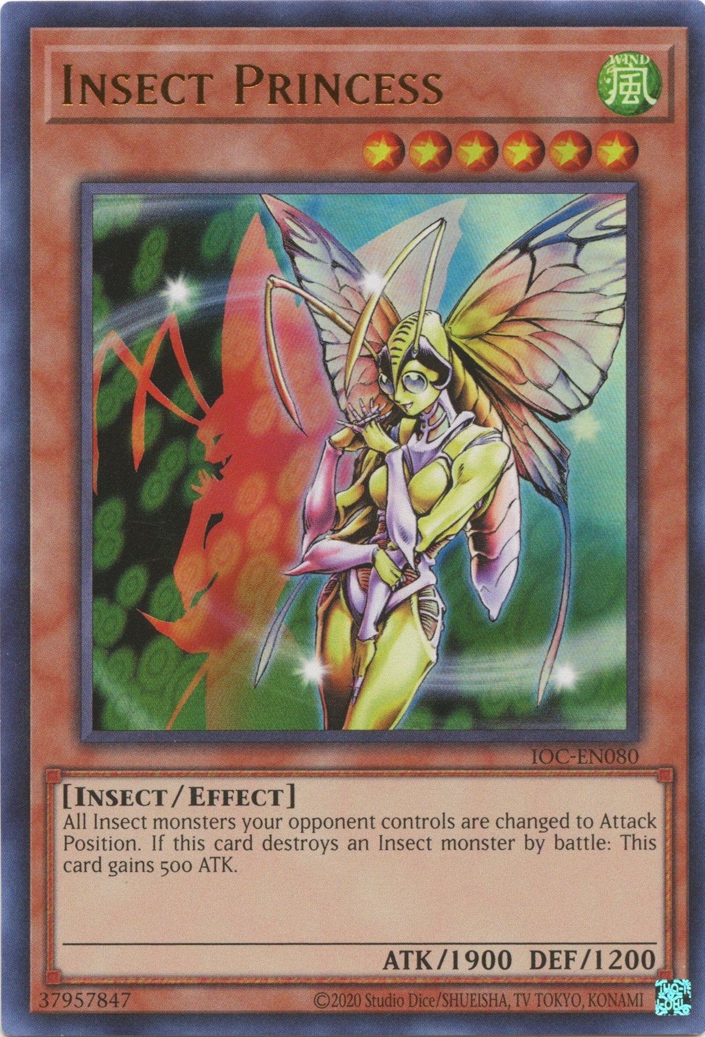 Insect Princess (25th Anniversary) [IOC-EN080] Ultra Rare | Gear Gaming Fayetteville