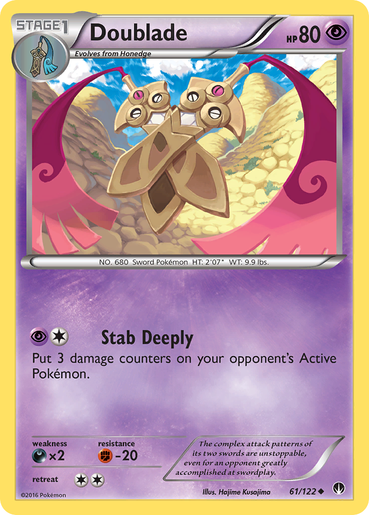 Doublade (61/122) [XY: BREAKpoint] | Gear Gaming Fayetteville