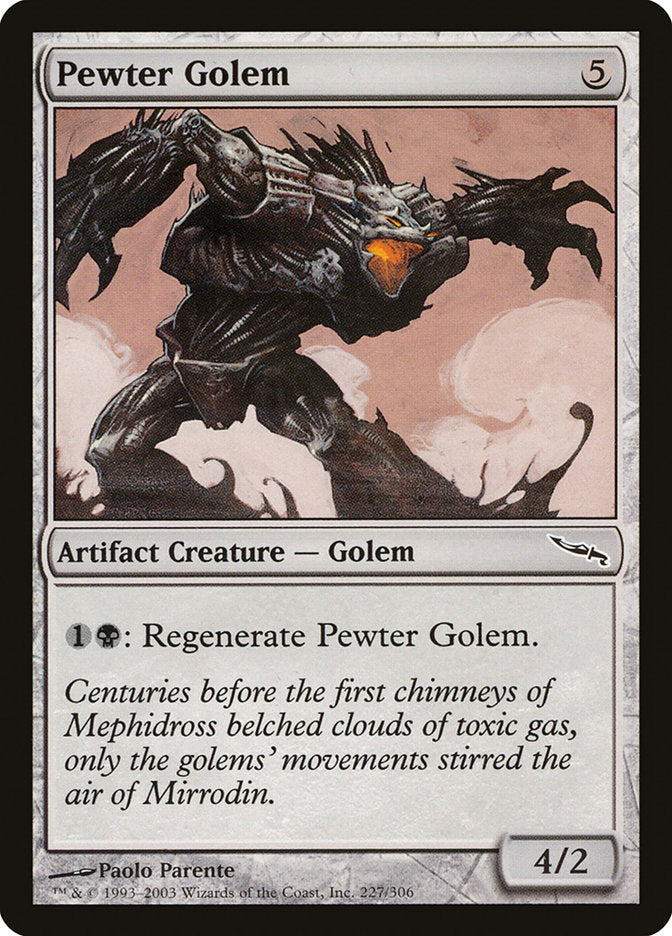 Pewter Golem [Mirrodin] | Gear Gaming Fayetteville