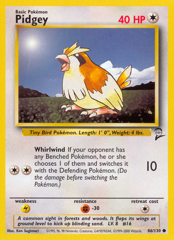 Pidgey (86/130) [Base Set 2] | Gear Gaming Fayetteville