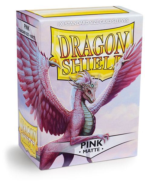 Dragon Shield Regular Matte (100ct) Pink | Gear Gaming Fayetteville