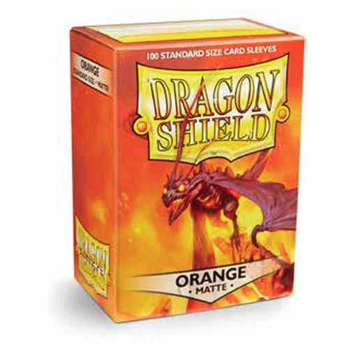 Dragon Shield Regular Matte (100ct) Orange | Gear Gaming Fayetteville