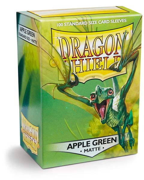 Dragon Shield Regular Matte (100ct) Apple Green | Gear Gaming Fayetteville