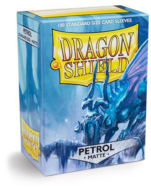 Dragon Shield Regular Matte (100ct) Petrol | Gear Gaming Fayetteville